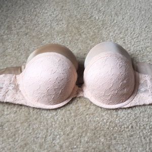 Nude Strapless Aerie Mia Bras